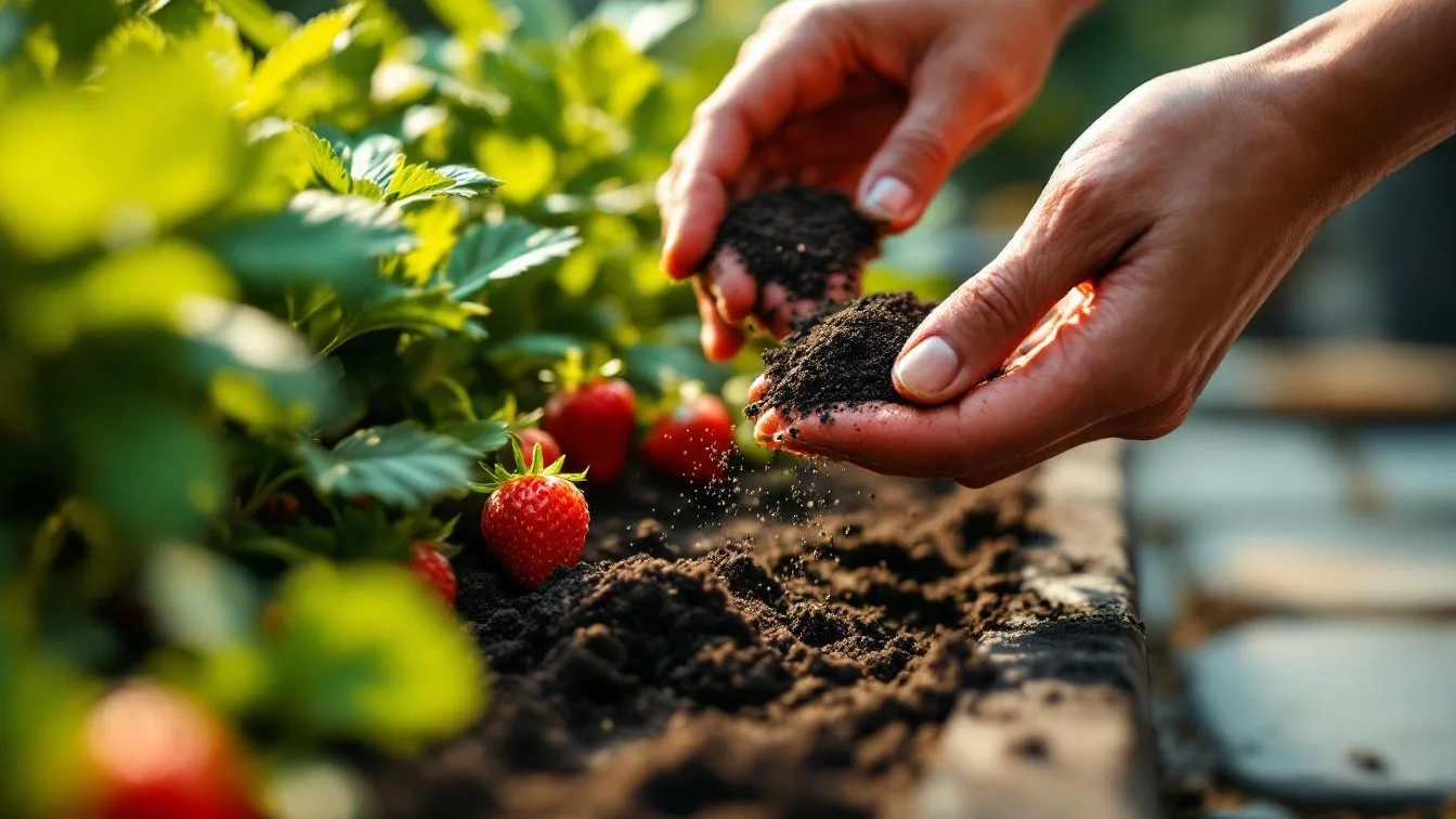 Bemest je aardbeienplanten nu met dit natuurlijke ingrediënt dat kunstmest overtreft