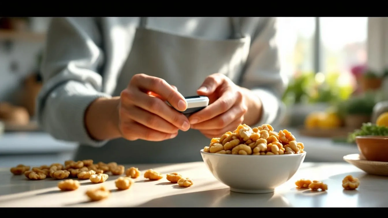 Bloedsuiker onder controle: De opvallende impact van walnoten op uw dagelijkse energiepeil