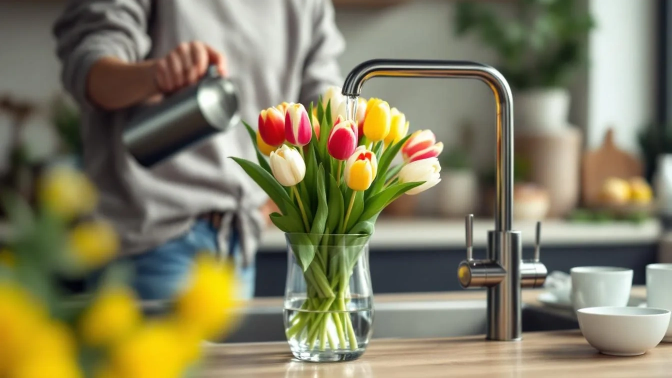 De cruciale fout met kraanwater waardoor je tulpen in de vaas binnen drie dagen hangen