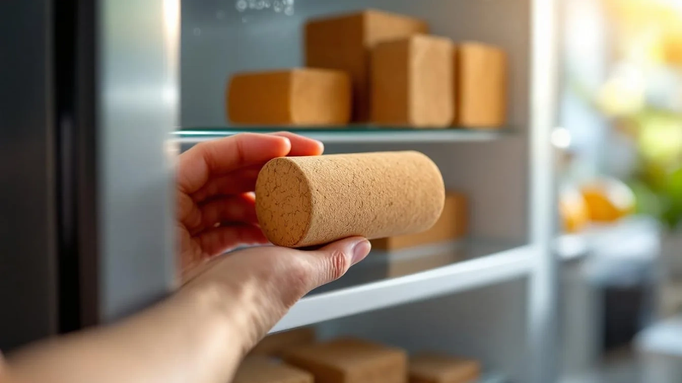 De kurk-truc: Waarom een simpel stukje hout in de koelkast vocht en geurtjes direct absorbeert