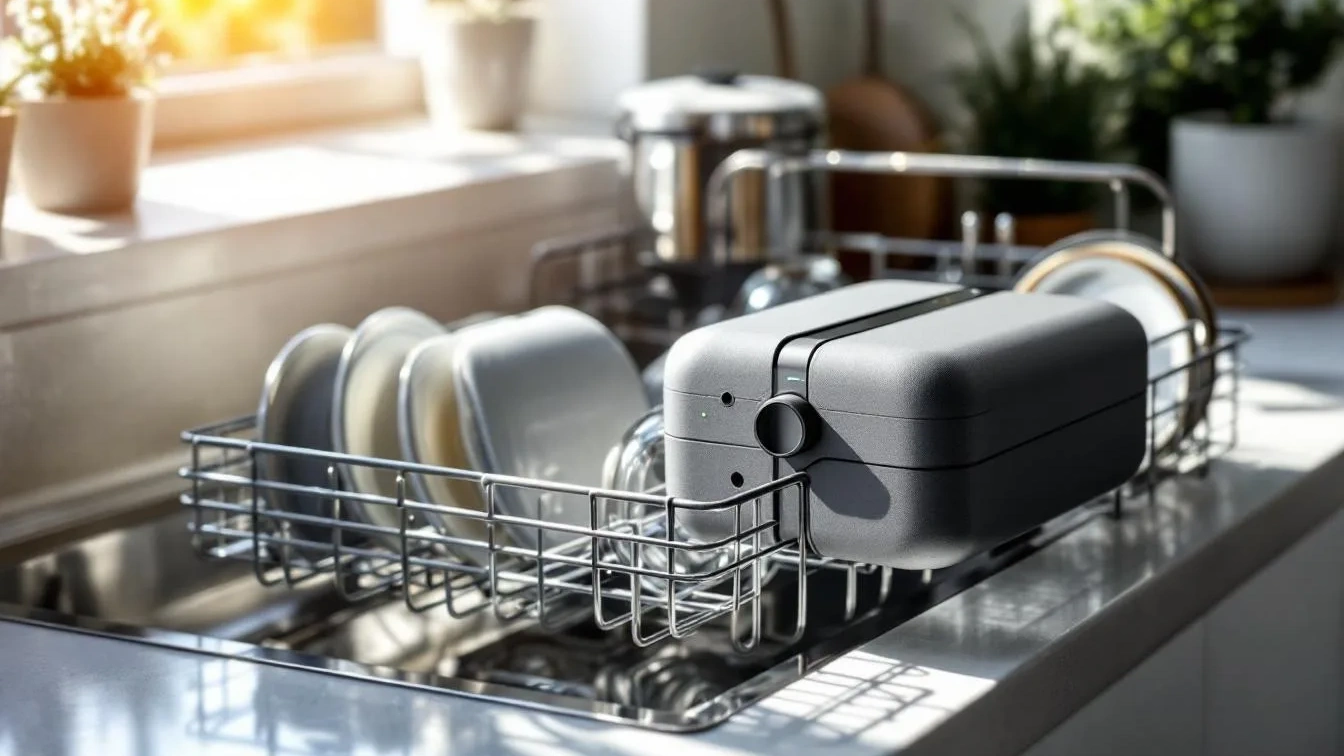 De vaatwasser-besparing: Het kleine voorwerp in het rekje dat uw stroomverbruik direct verlaagt