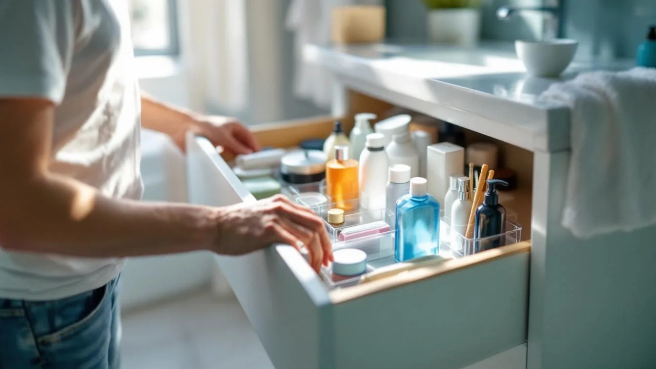 Het verrassende geheim waarmee je badkamerlades altijd perfect georganiseerd blijven