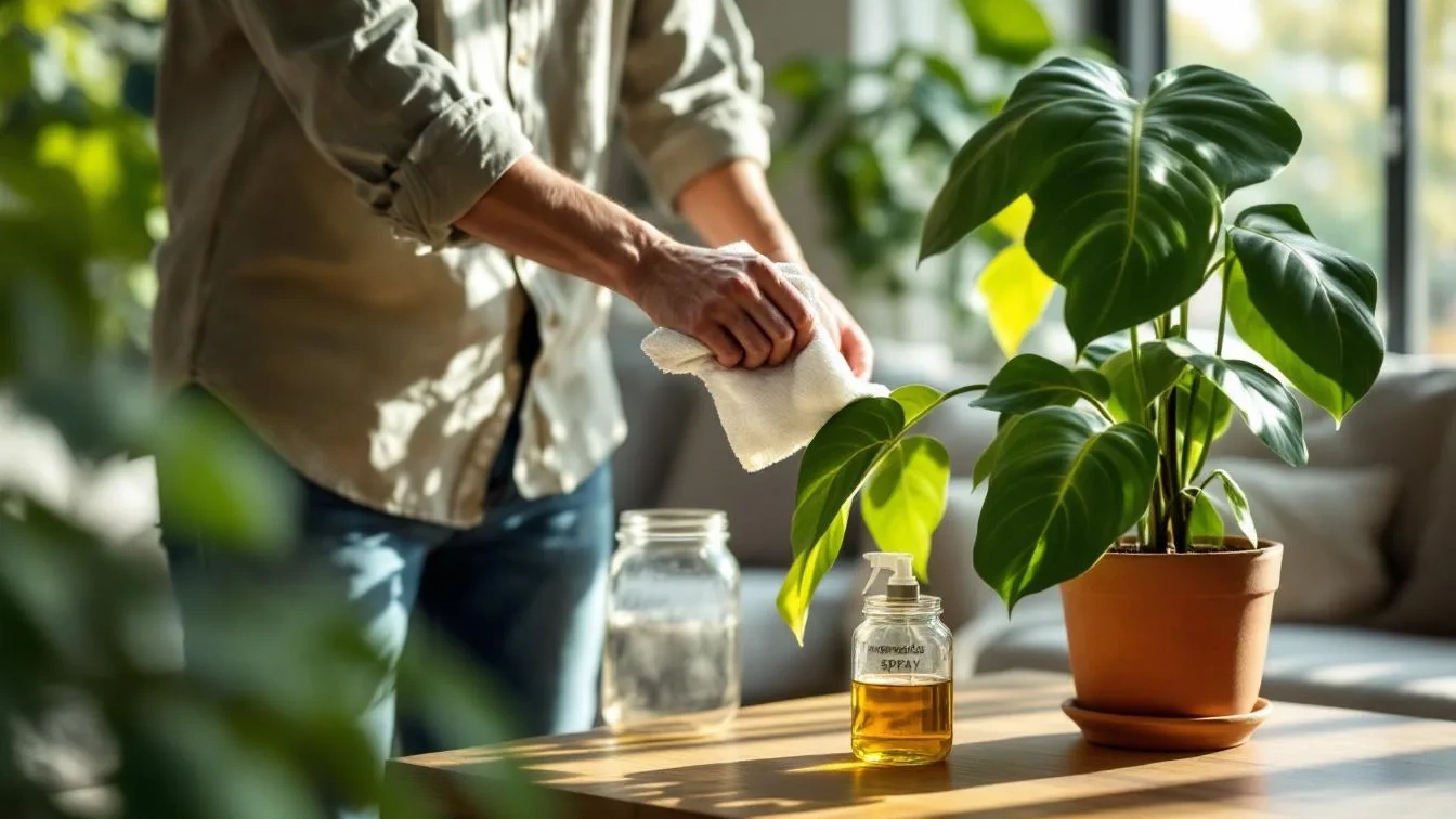 Red je kamerplanten: de onverwachte methode tegen gele bladeren zonder te verpotten