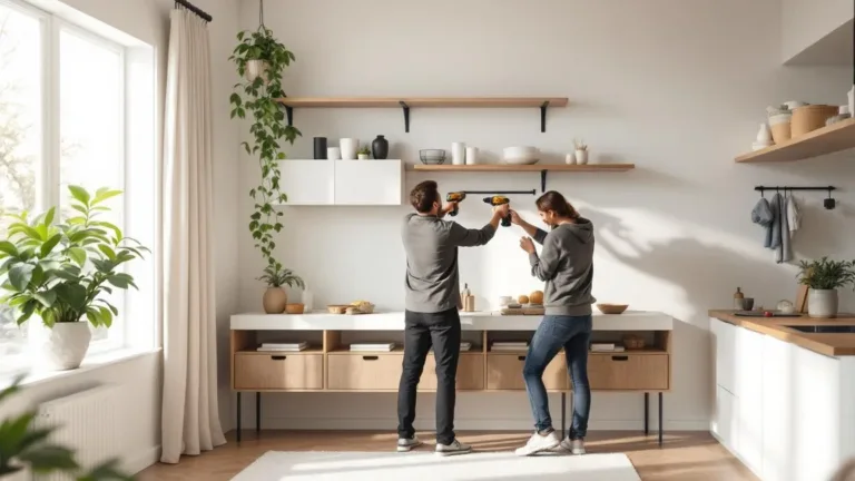 Vergeet ingewikkelde kasten: creëer slimme opslag aan je muur in een handomdraai