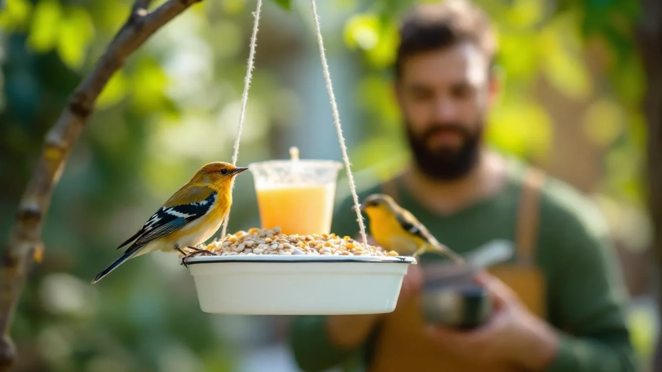 Waarom een lege yoghurtbeker je tuinvogels beter beschermt dan een houten huisje